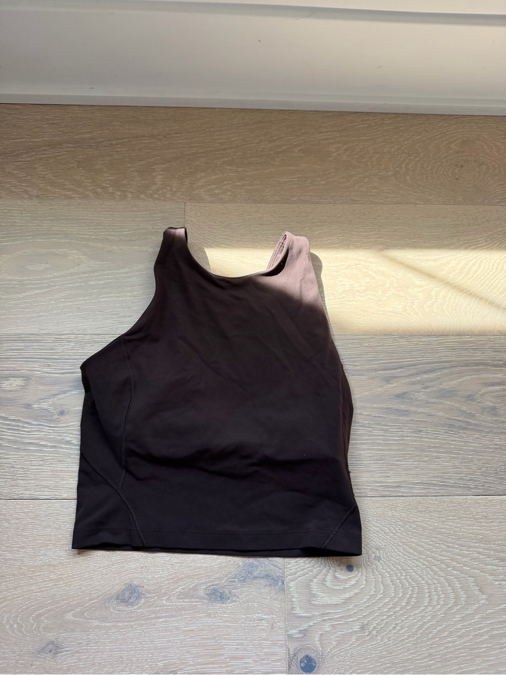 Lululemon Align Dark Brown High Neck Tank Top